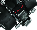 Kuryakyn Curved Laydown License Plate Frame Gloss Black
