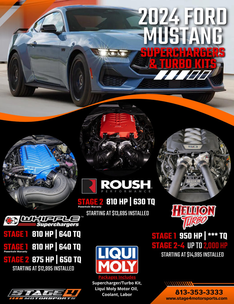 2024 Ford Mustang Supercharger & Turbo Kits