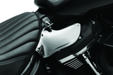 Kuryakyn Saddle Shields Heat Deflectors 18-Up Softail Models Smoke