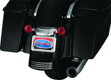 Kuryakyn Curved License Plate Mount Chrome