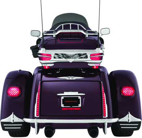 Kuryakyn Rear Mud Flaps For Trikes Chrome