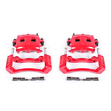 Power Stop 02-05 Dodge Ram 1500 Front Red Calipers w/Brackets - Pair