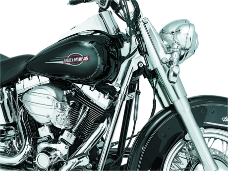 Kuryakyn Downtube Covers 00-06 Softail Chrome