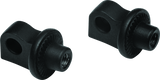 Kuryakyn Splined Peg Adaptors Satin Black