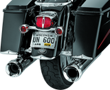 Kuryakyn Rear Fender Or Saddlebag Accent Tips Chrome (Pair)