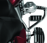 Kuryakyn ISO Brake Pedal Pad Longhorn Chrome