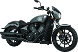 Kuryakyn Raised Mirror Mnt Adapters Gloss Black