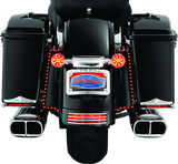 Kuryakyn Rear Fender Accents FLHX & FLTR Models Chrome