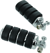 Kuryakyn ISO Peg Large With Male Adapter Chrome (Pair)