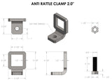 BulletProof 2” Anti-Rattle Clamp