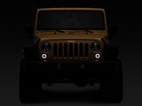 Raxiom 07-18 Jeep Wrangler JK Axial Series LED Turn Signals w/ Halo (Smoked)