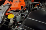 J&L 15-23 Ford Mustang GT/15-20 Ford Mustang GT350 Passenger Side Oil Separator 3.0 - Clear Anodized