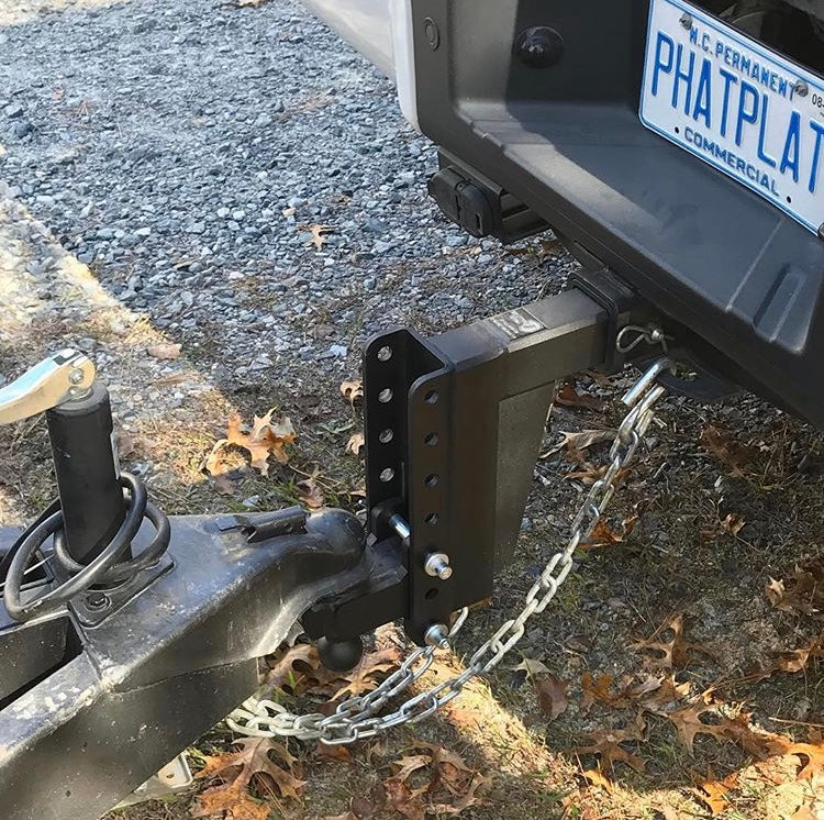 2.5” Extreme Duty 8” Drop/Rise Trailer Hitch