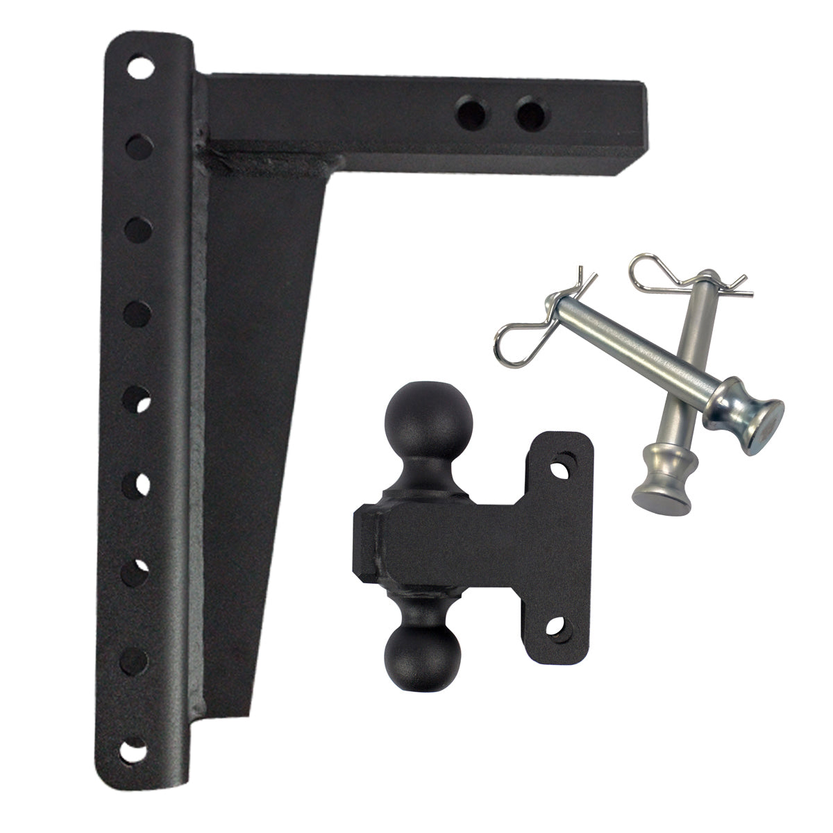 2.0” Heavy Duty 12” Drop/Rise Trailer Hitch