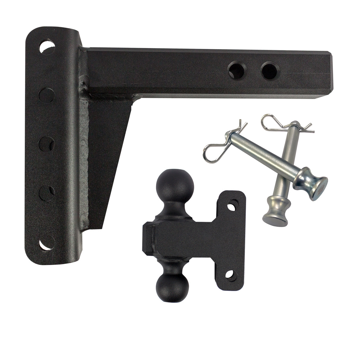 2.0” Heavy Duty 4” Drop/Rise Trailer Hitch
