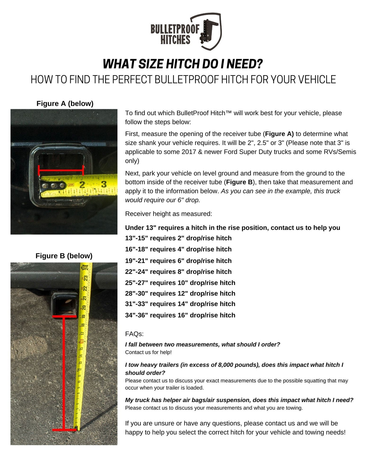 2.0” Medium Duty 4” & 6” Offset Trailer Hitch