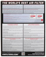 K&N 09 Yamaha FZ6R/XJ6 Replacement Air Filter